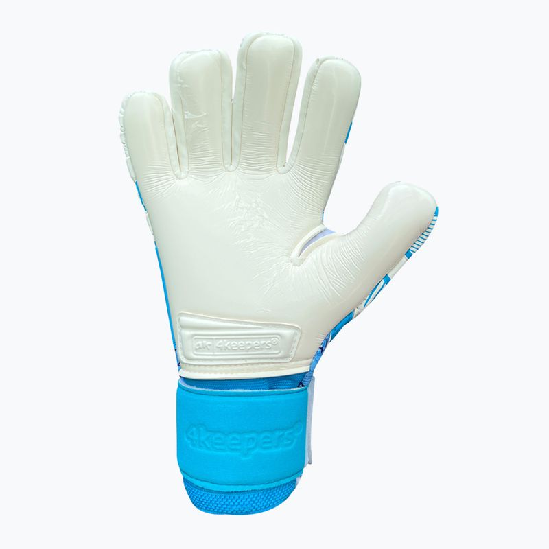 4keepers Force V1.25 FURY HNC Jr children's goalkeeper gloves blue 2