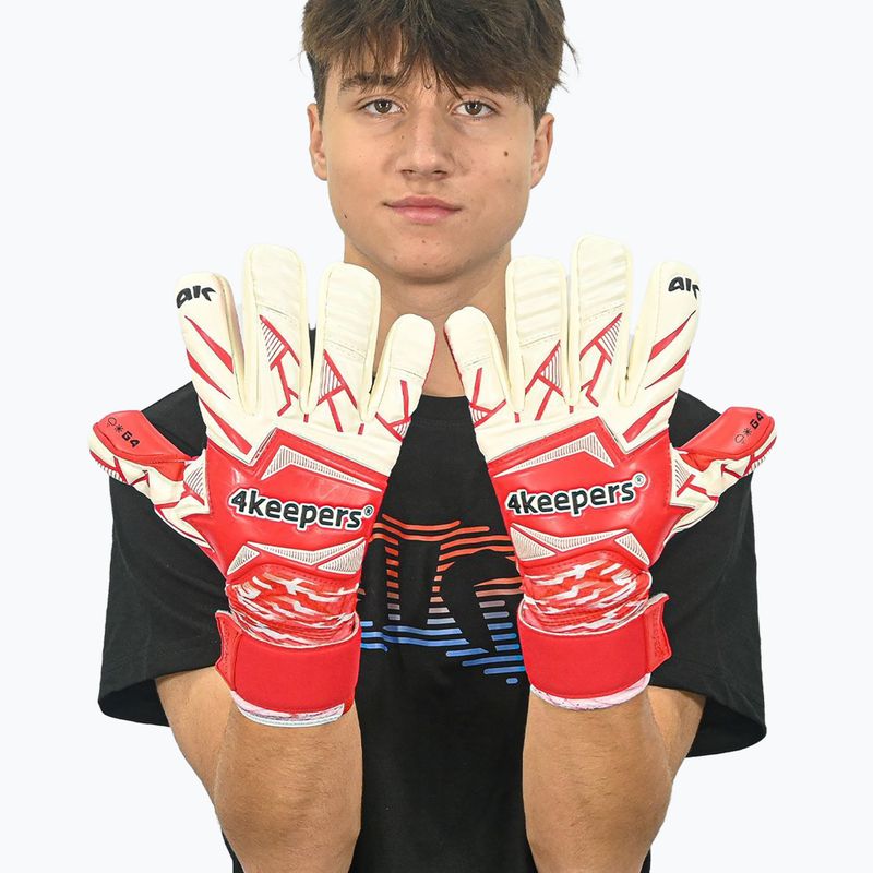 4keepers Force V4.25 HNC goalkeeper gloves red 6