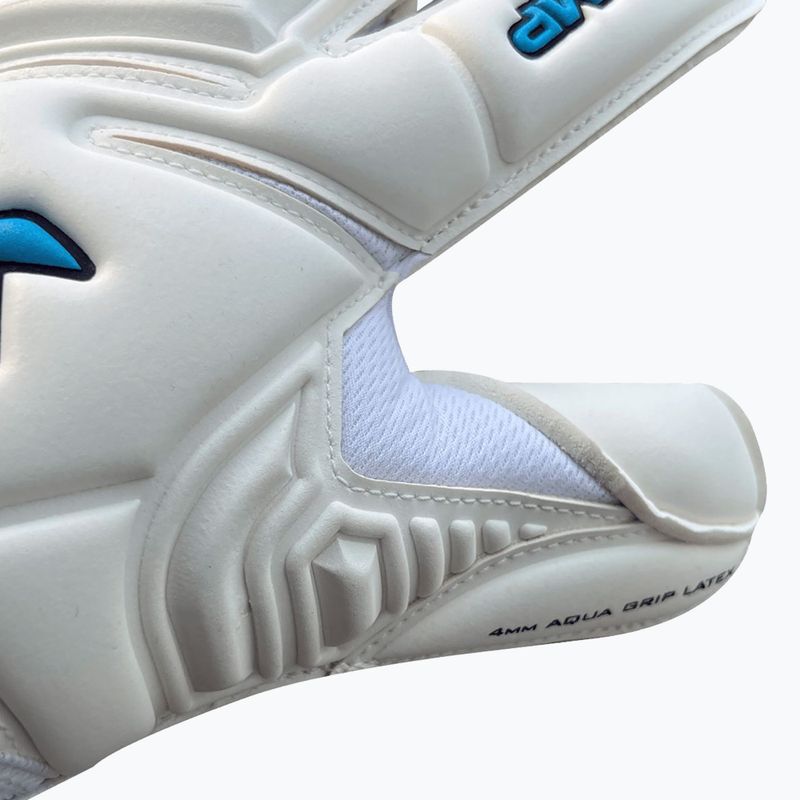 Goalkeeper gloves 4keepers Champ Aqua VII RF2G white 6