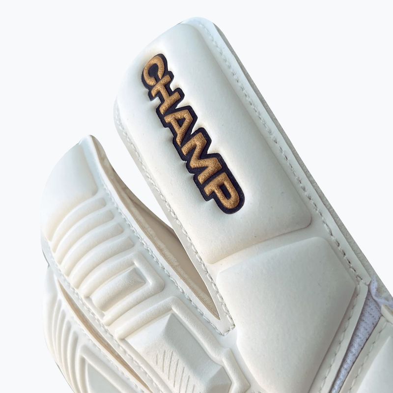 Goalkeeper gloves 4keepers Champ Gold VII HB white 4