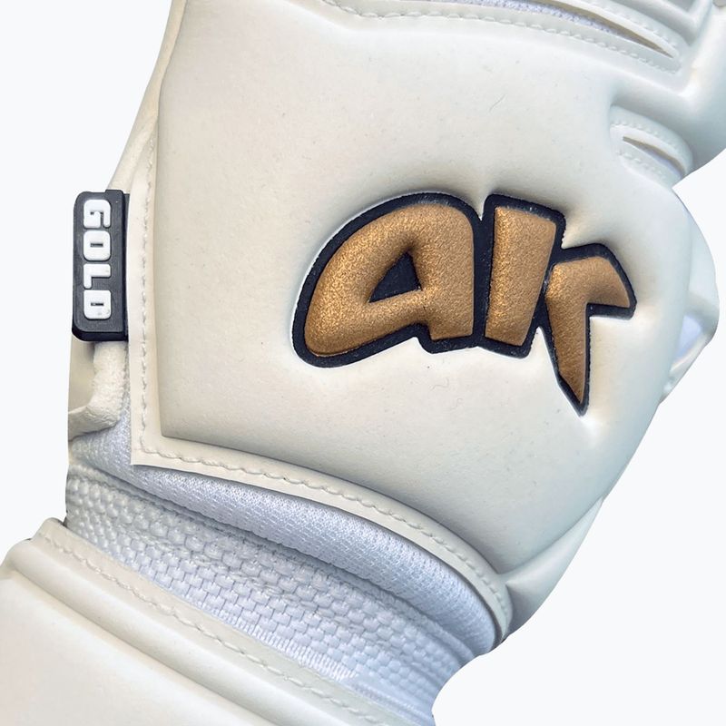 Goalkeeper gloves 4keepers Champ Gold VII HB white 5