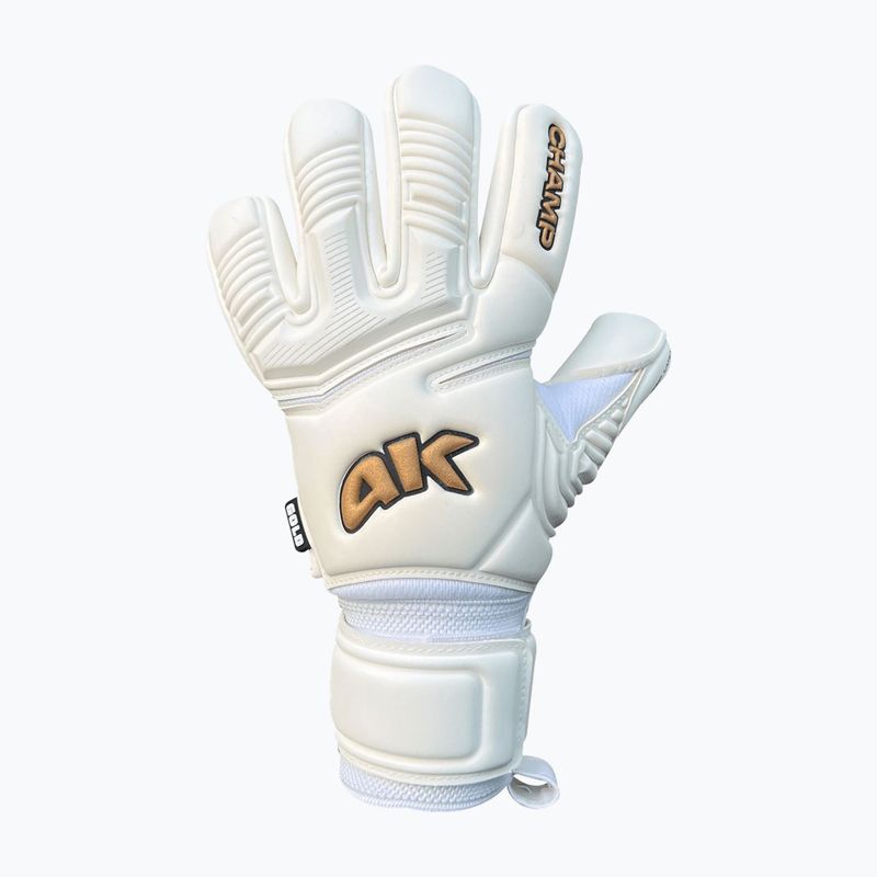 Goalkeeper gloves 4keepers Champ Gold VII NC white 2