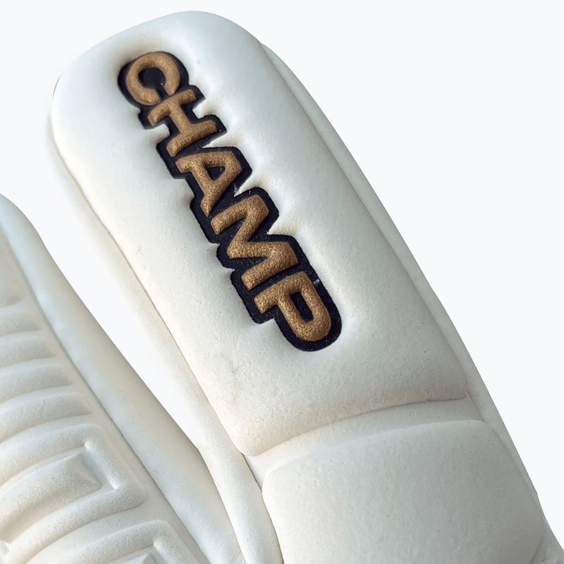 Goalkeeper gloves 4keepers Champ Gold VII NC white 4