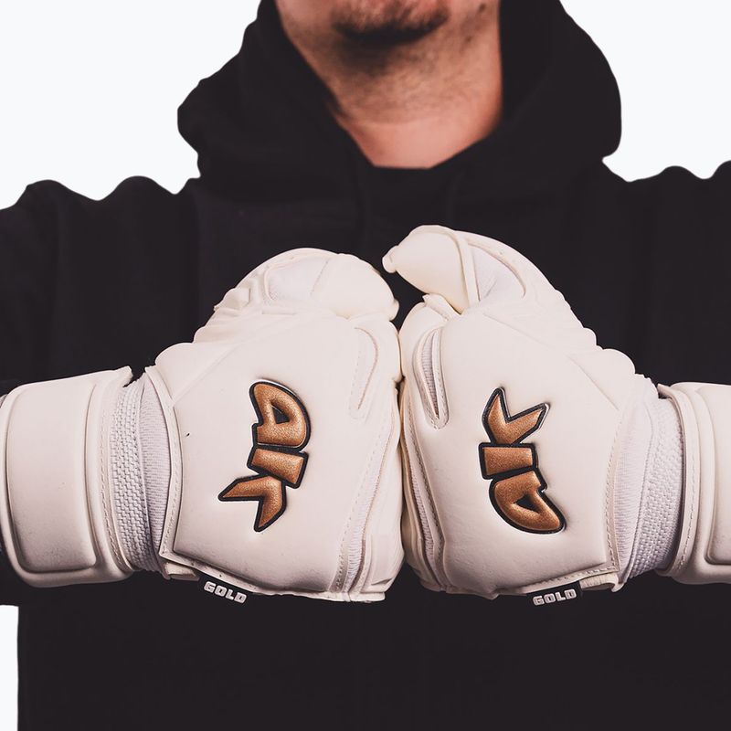 Goalkeeper gloves 4keepers Champ Gold VII RF2G white 6