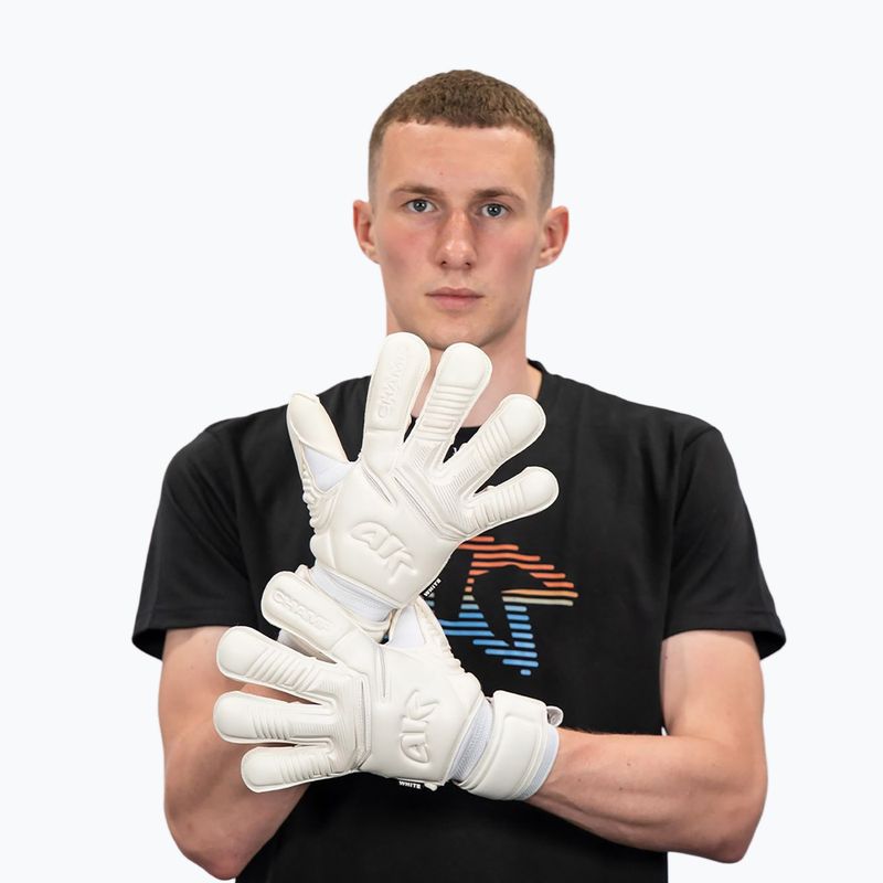 Goalkeeper gloves 4keepers Champ Gold White VII RF2G white 6