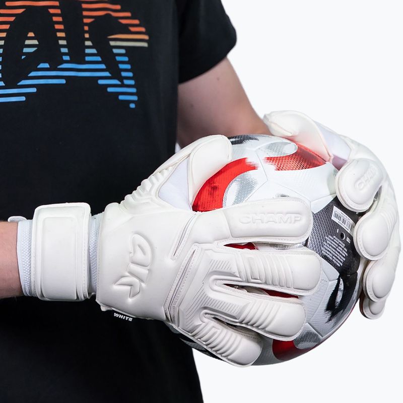 Goalkeeper gloves 4keepers Champ Gold White VII RF2G white 8
