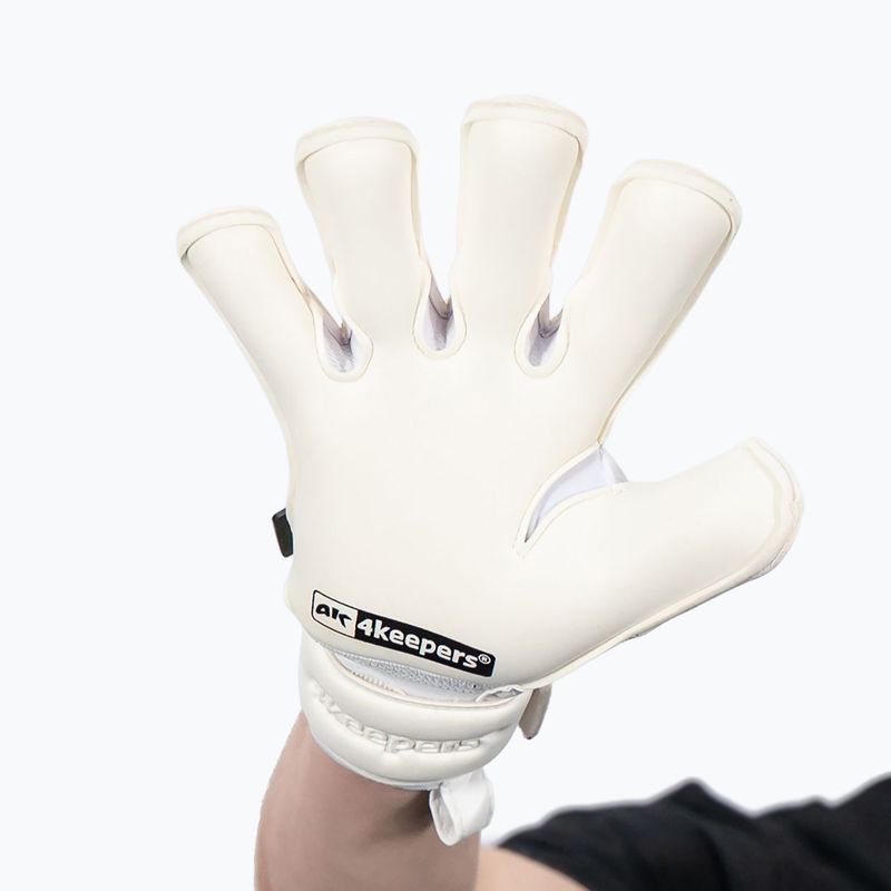 Goalkeeper gloves 4keepers Champ Gold White VII RF2G white 10