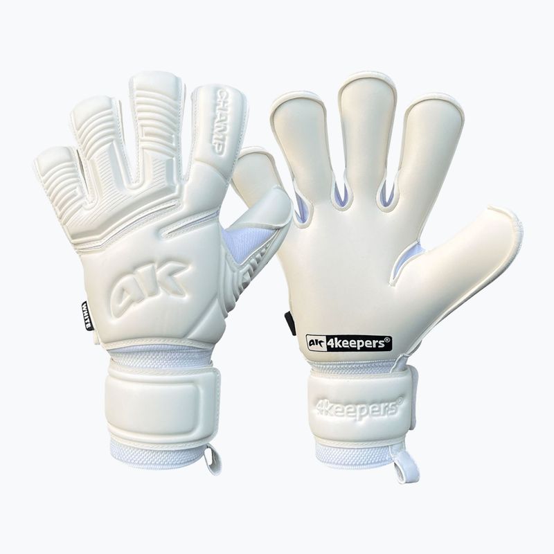 Children's goalkeeper gloves 4keepers Champ VII RF2G Jr white