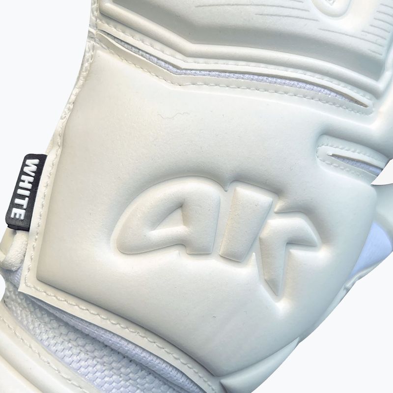Children's goalkeeper gloves 4keepers Champ VII RF2G Jr white 4