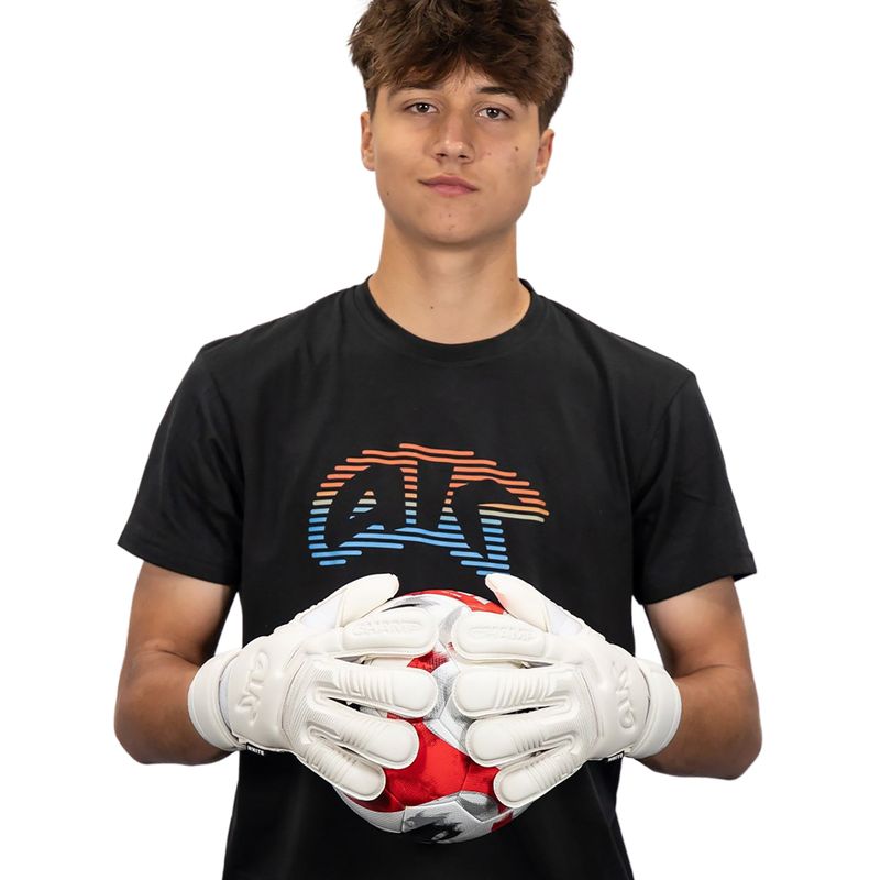 Children's goalkeeper gloves 4keepers Champ VII RF2G Jr white 7