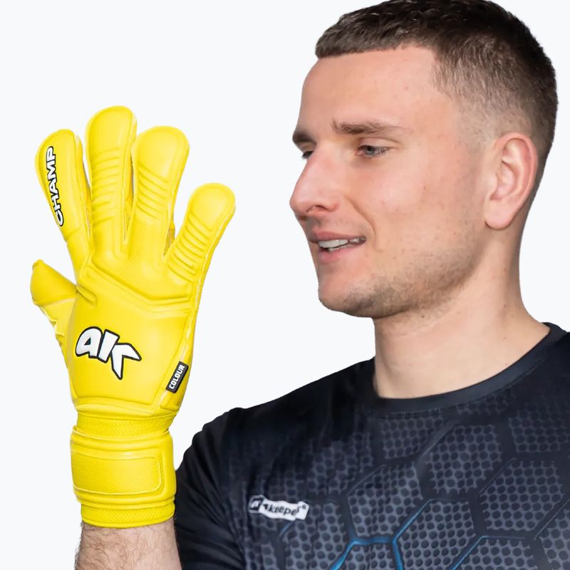 Goalkeeper gloves 4keepers Champ Colour Yellow VII RF2G yellow 8
