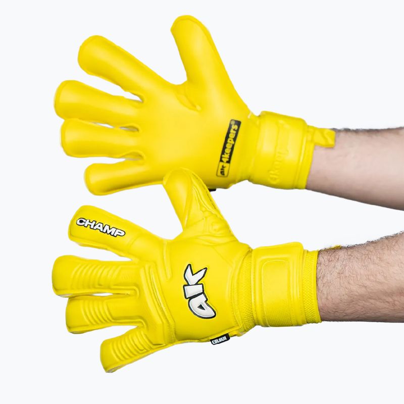 Goalkeeper gloves 4keepers Champ Colour Yellow VII RF2G yellow 10