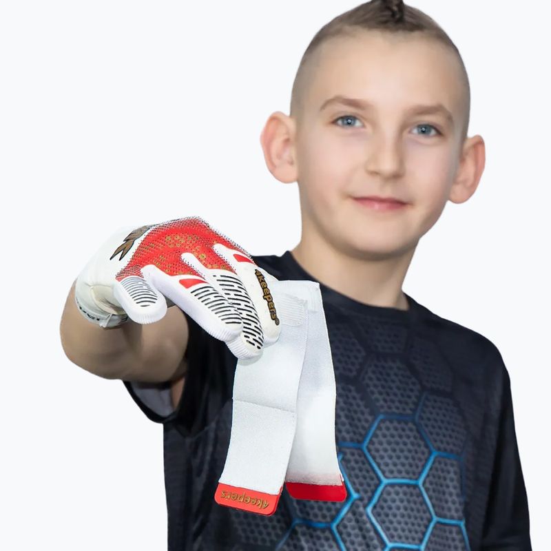 Children's goalkeeper gloves 4keepers Elite IGNIS NC Jr 10