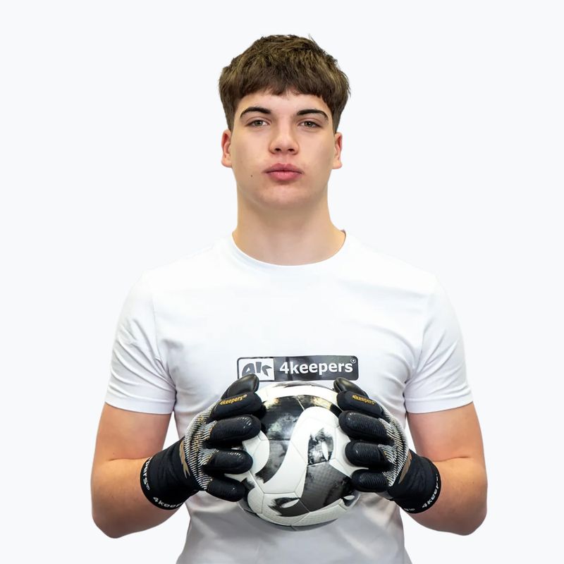 Children's goalkeeper gloves 4keepers Elite Drake NC Jr 8