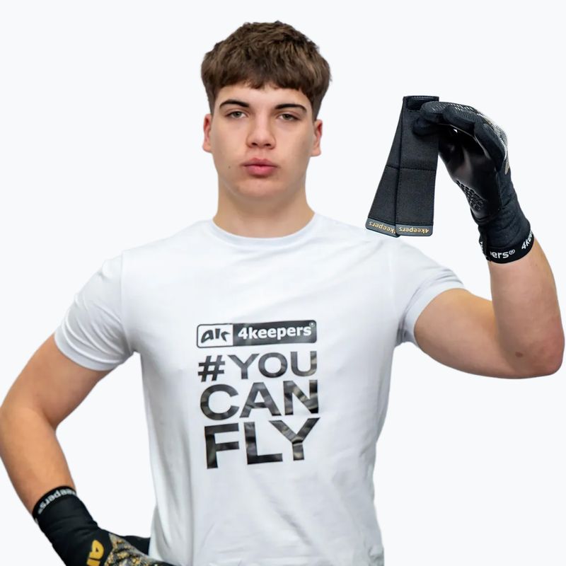 Children's goalkeeper gloves 4keepers Elite Drake NC Jr 9