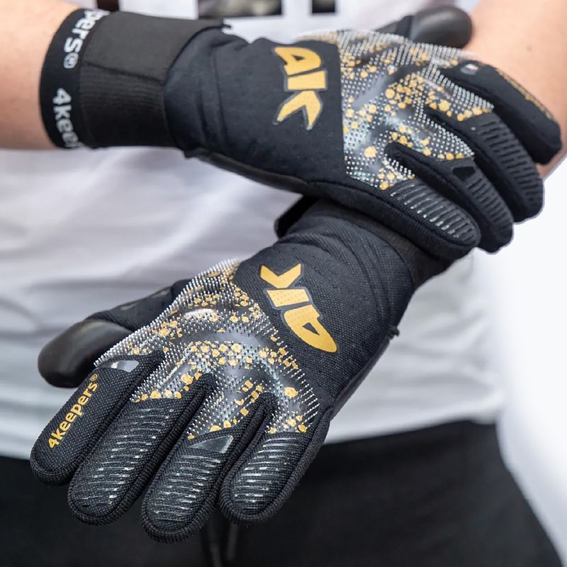 Children's goalkeeper gloves 4keepers Elite Drake NC Jr 10