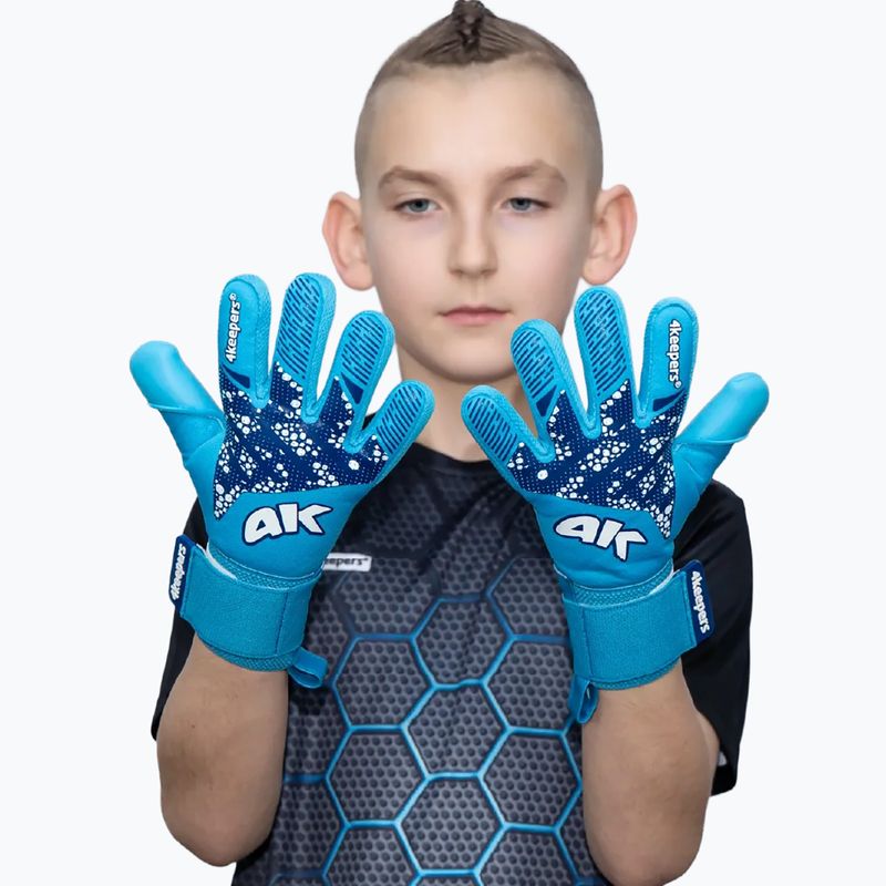 Children's goalkeeper gloves 4keepers Elite Nox NC Jr 8