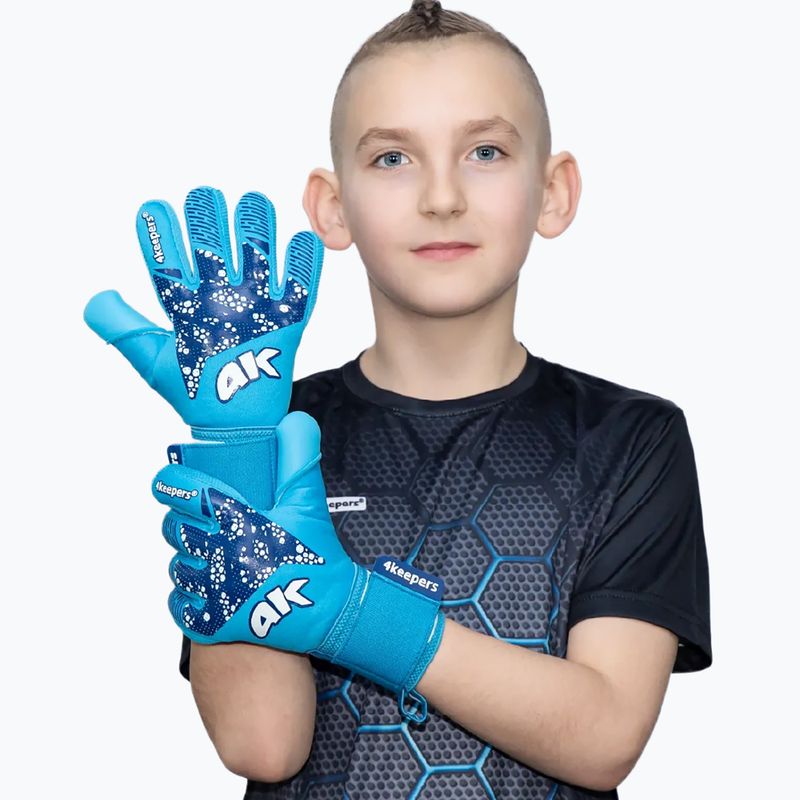 Children's goalkeeper gloves 4keepers Elite Nox NC Jr 9