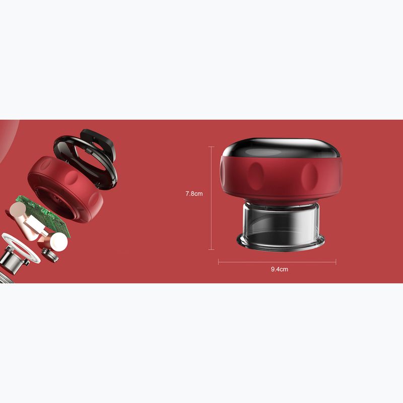 Cupping cup Humanas BB01 red 7