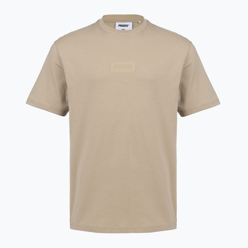 Men's T-shirt PROSTO Box Logo beige