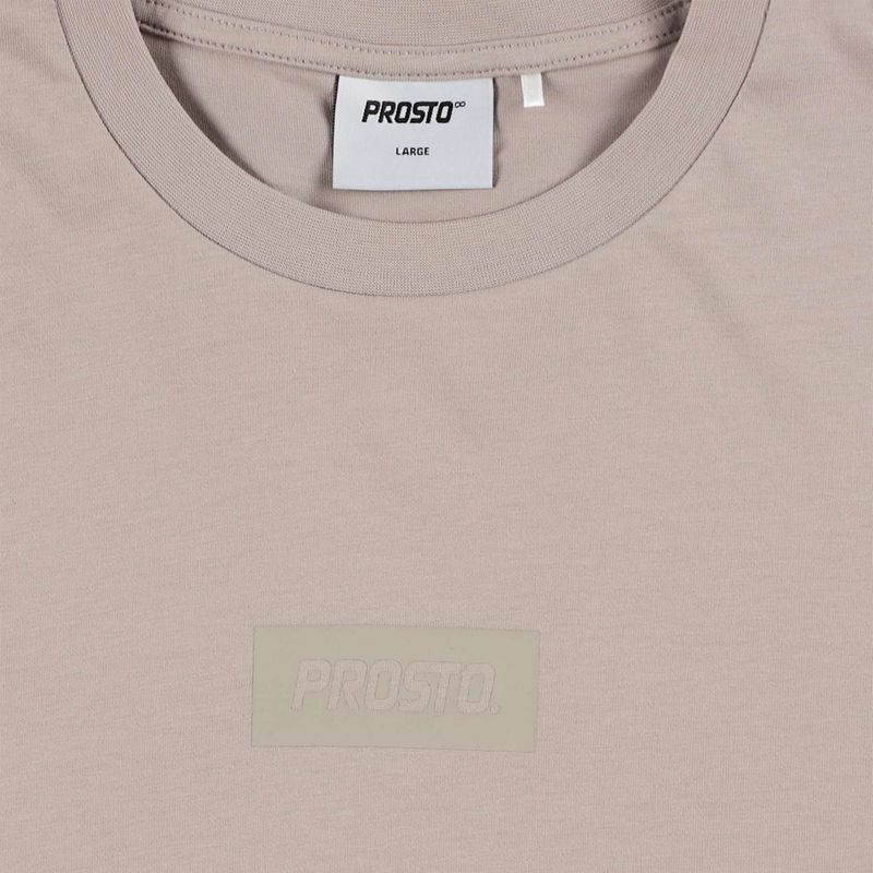 Men's T-shirt PROSTO Box Logo beige 3