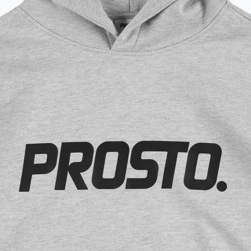 Men's sweatshirt PROSTO Biolog Hoodie gray 3