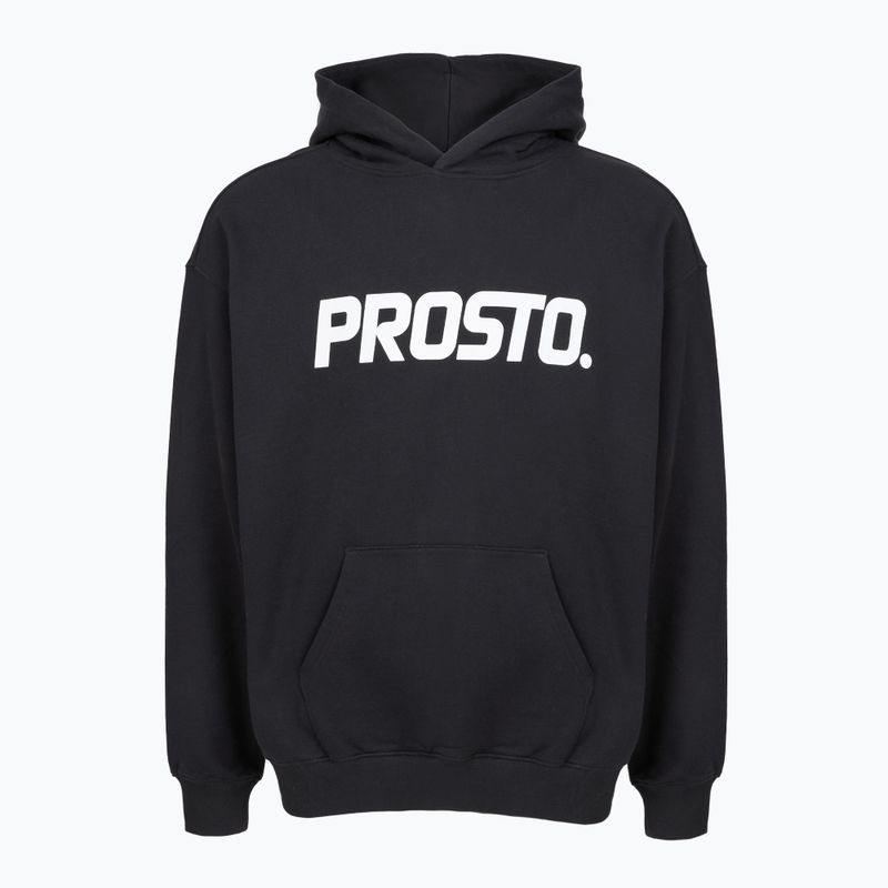 Men's sweatshirt PROSTO Biolog Hoodie black
