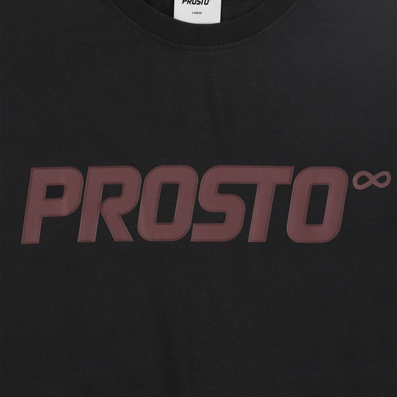 Men's T-shirt PROSTO Big Logo washed black 3