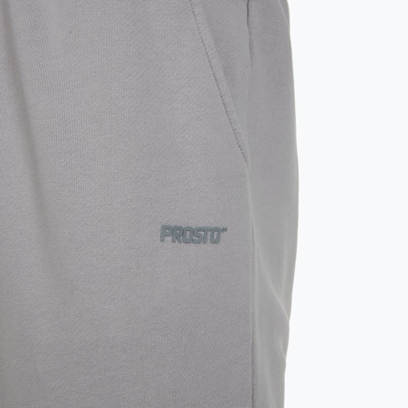 Men's trousers PROSTO Big Logo washed gray 5