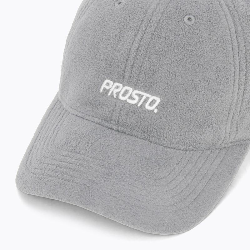 Baseball cap PROSTO Fleece gray 3