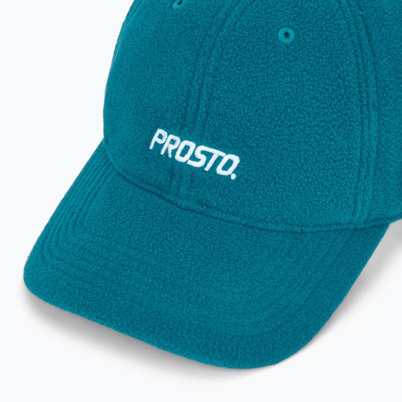 Baseball cap PROSTO Fleece turquise 3