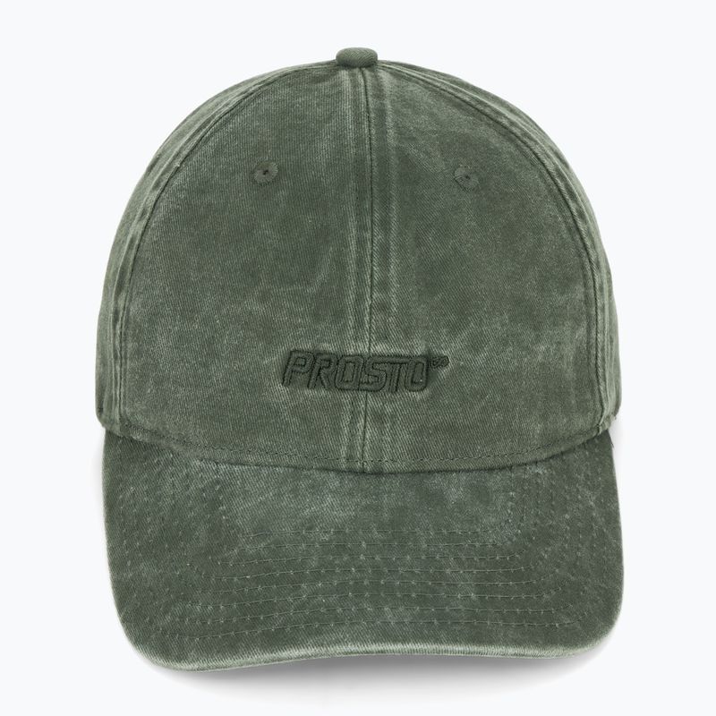 Baseball cap PROSTO Infinity washed green 2