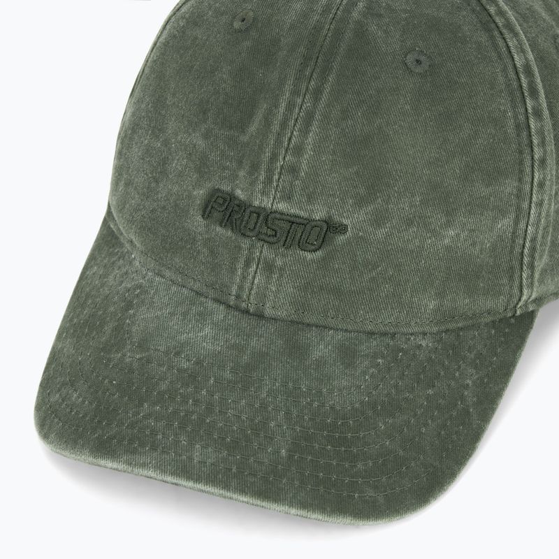 Baseball cap PROSTO Infinity washed green 3