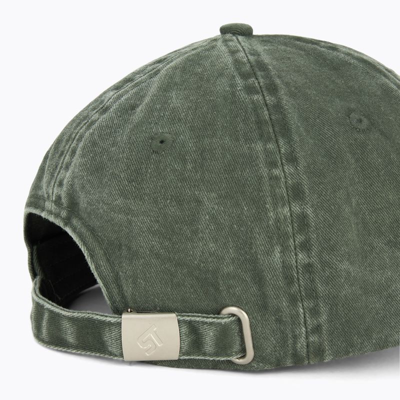 Baseball cap PROSTO Infinity washed green 4