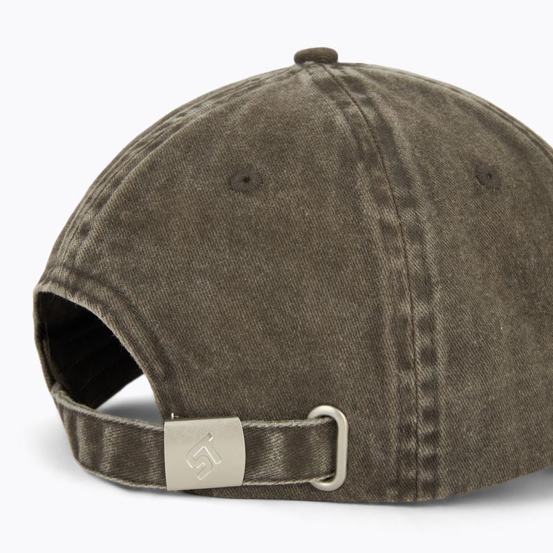 Baseball cap PROSTO Infinity washed brown 4