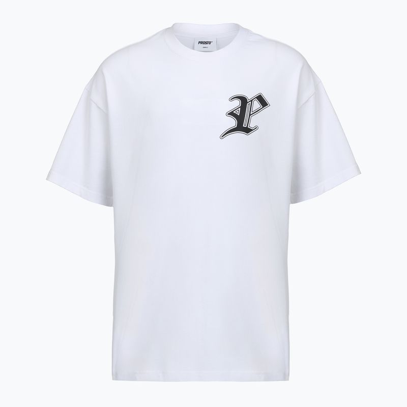 Men's T-shirt PROSTO Gothic P white