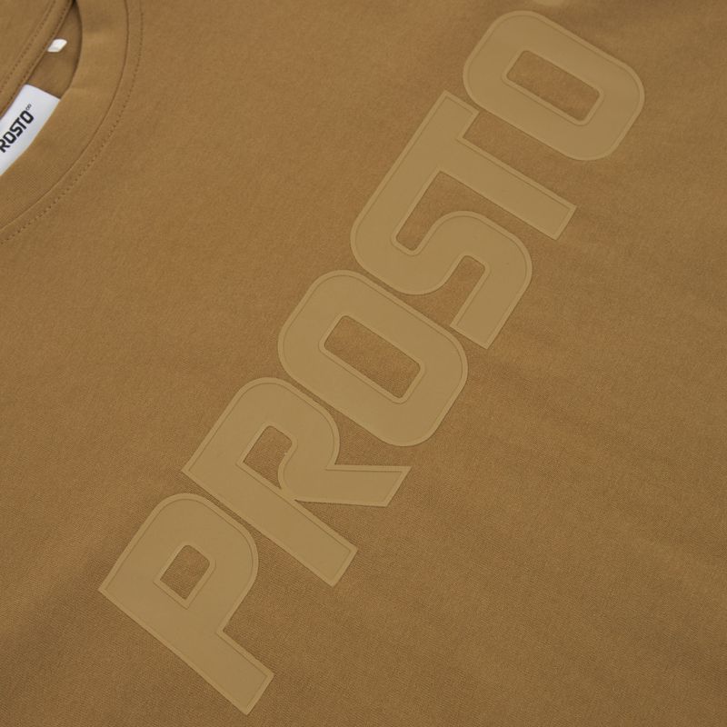 Men's T-shirt PROSTO Big Logo cinnamon beige 3