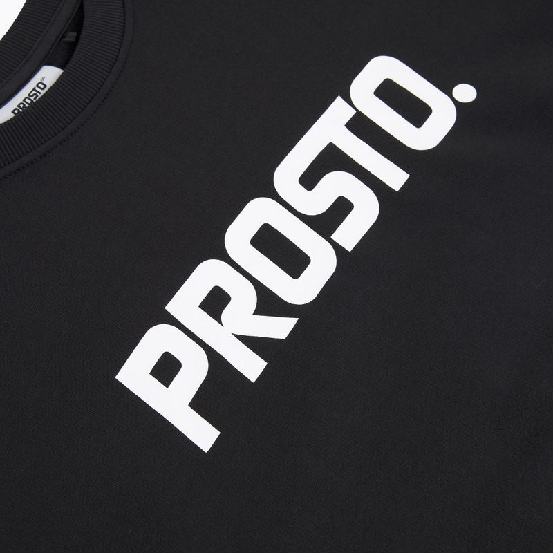 Men's sweatshirt PROSTO Old Logo Crewneck black 3