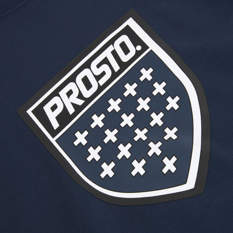Men's sweatshirt PROSTO Big Shield Crewneck navy 3