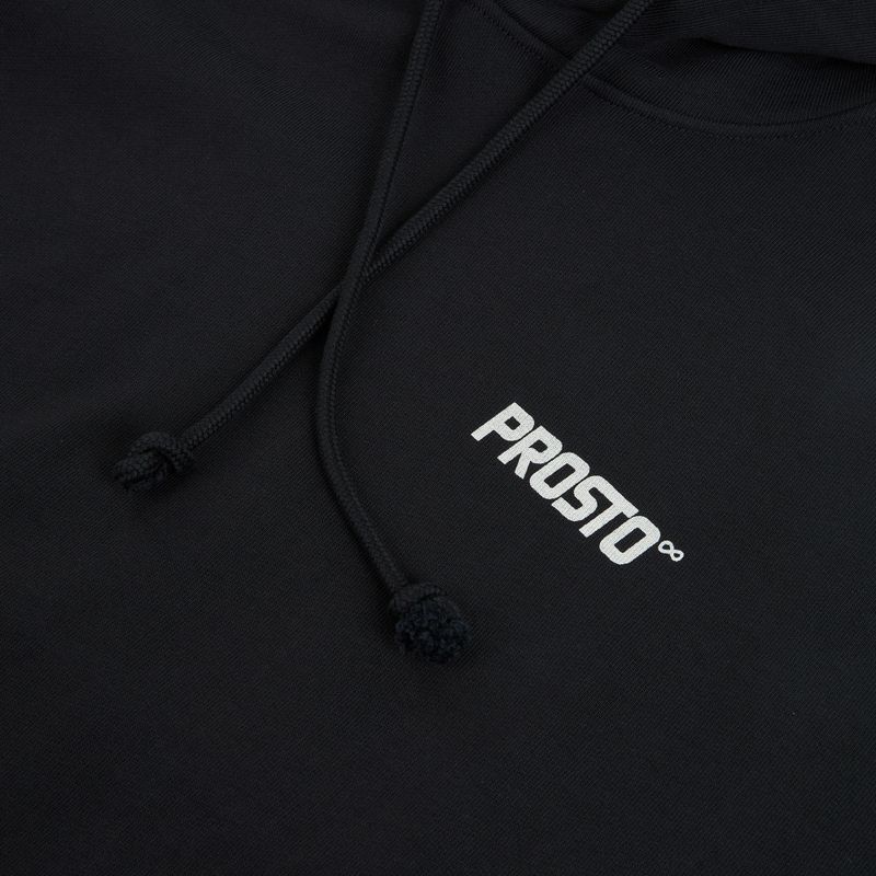 Men's sweatshirt PROSTO Wear The Street Hoodie black 3