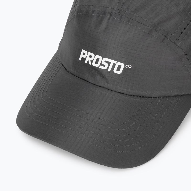 Baseball cap PROSTO Fatcap Rains dark gray 3