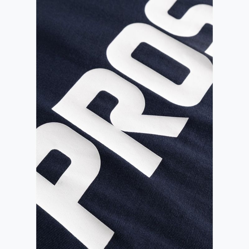 Men's T-shirt PROSTO Big Log navy blue 2