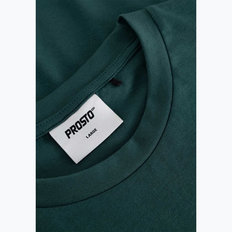 Men's T-shirt PROSTO Big Log bottle green 3