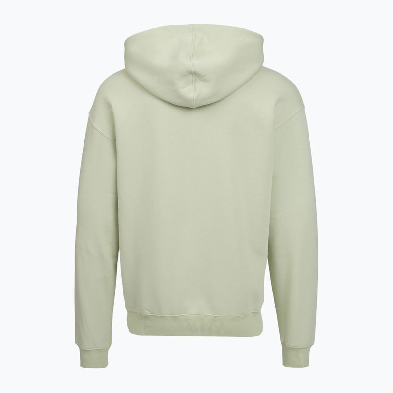 Men's sweatshirt PROSTO Hoodie Big Log mint green 2