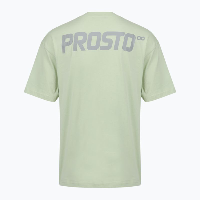 Men's T-shirt PROSTO Big Log Infinity mint green 2