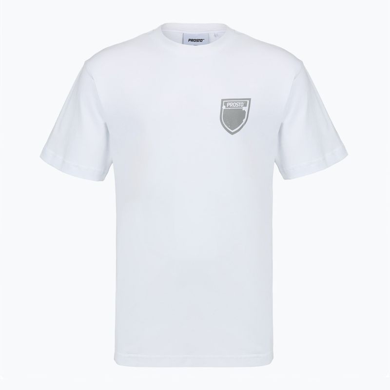 Men's T-shirt PROSTO Splash Shield white