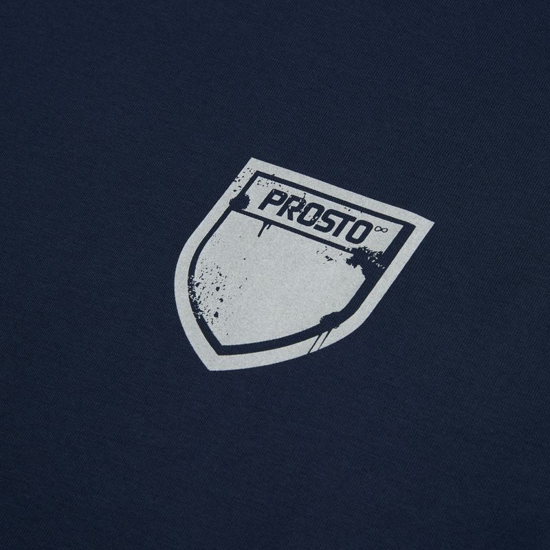 Men's T-shirt PROSTO Splash Shield navy blue 3