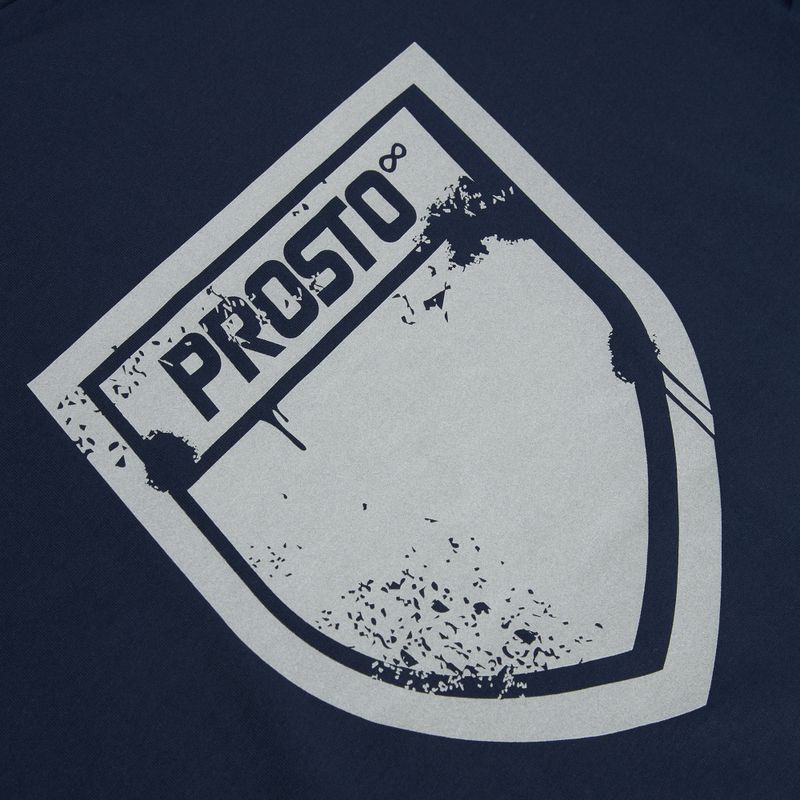 Men's T-shirt PROSTO Splash Shield navy blue 4