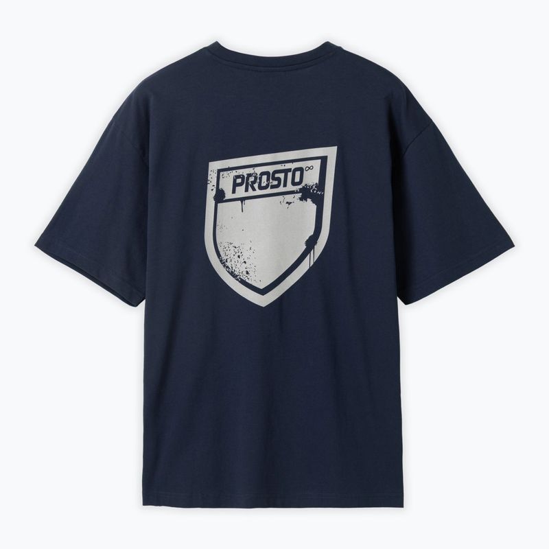 Men's T-shirt PROSTO Splash Shield navy blue 2