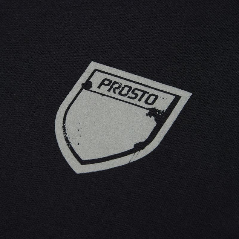 Men's sweatshirt PROSTO Hoodie Splash Shield black 3